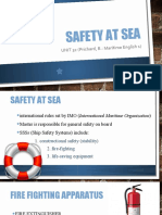 2021 - 22 Safety at Sea