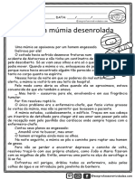 Historia Da Mumia Desenrolada@sosprofessoratividades