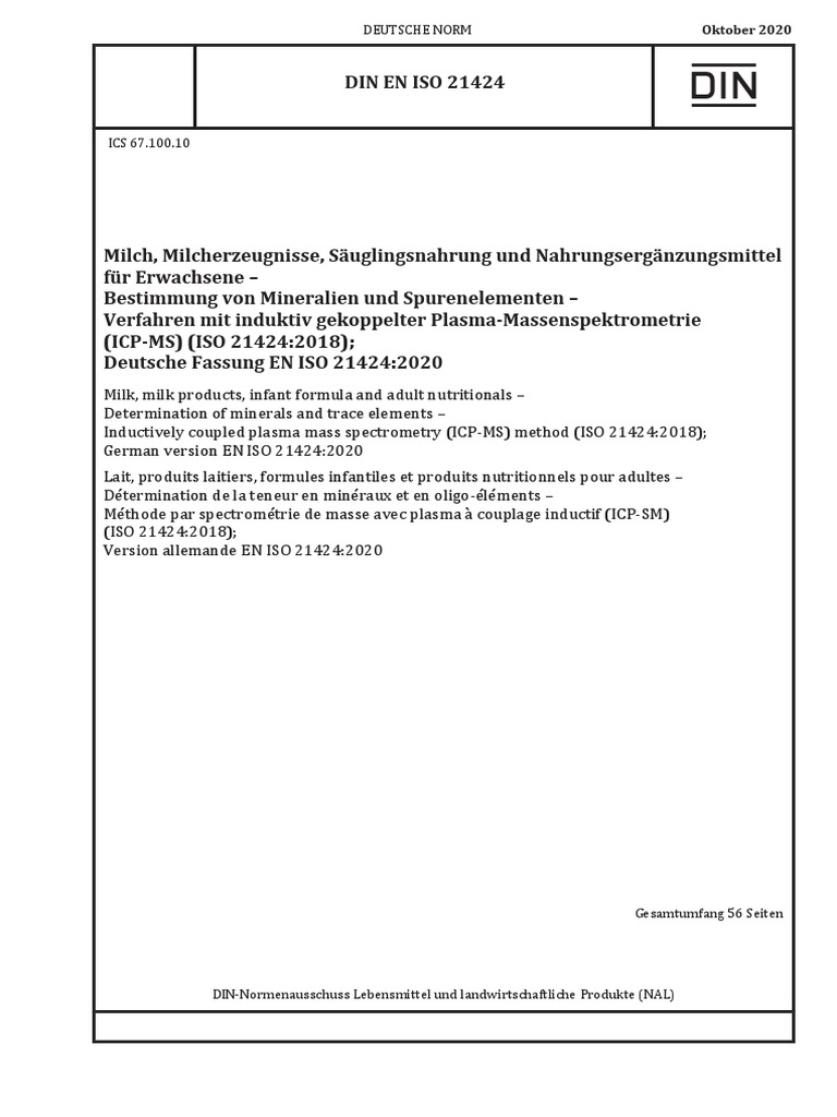 Din en Iso 21424 202010 PDF