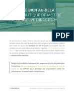 Securite Au Dela Politique Mot de Passe Active Directory White Paper