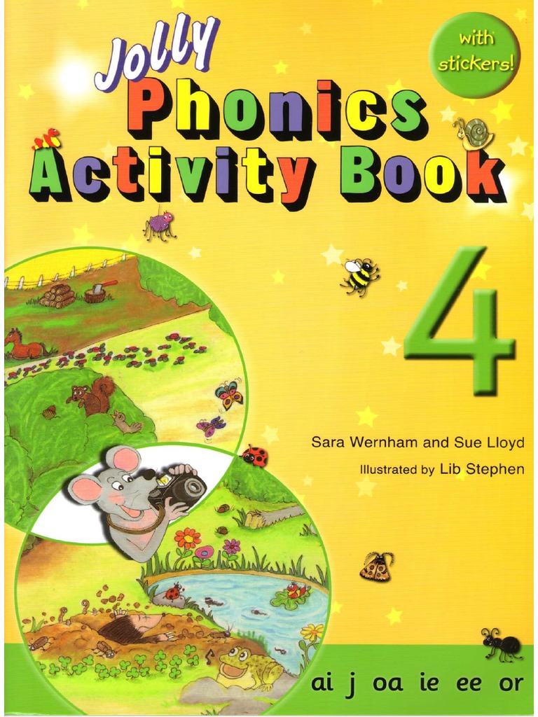 Jolly Phonics Activity Book 4 Guide | PDF | Language Arts & Discipline ...