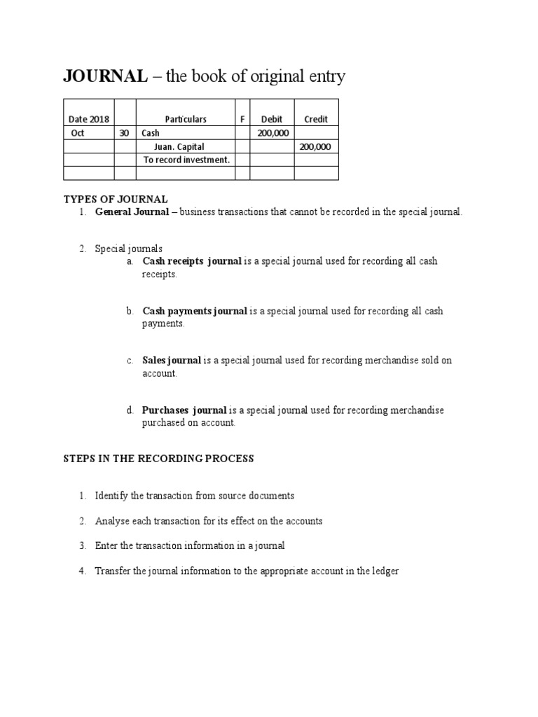 Accounting Journal PDF