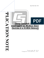 Dataloggers As Modbus Slave Devices