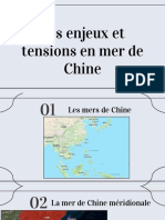 Exposé Tensions en Mer de Chine