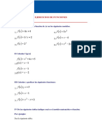 Ejercicios de Funciones