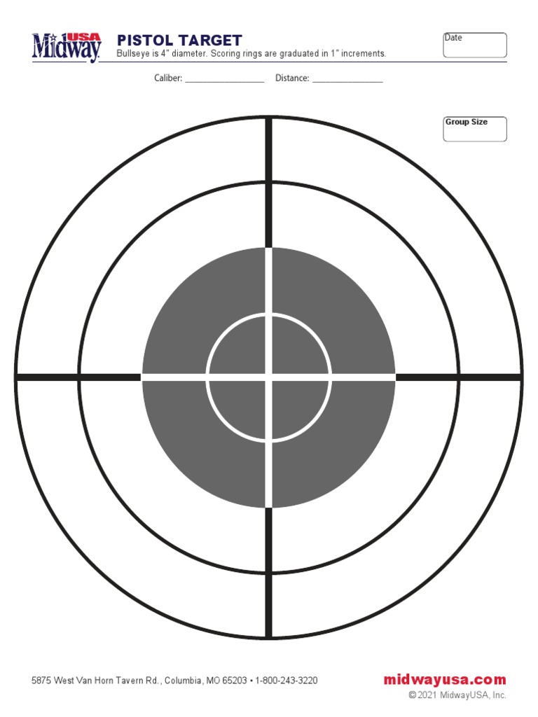 Pistol Target | PDF