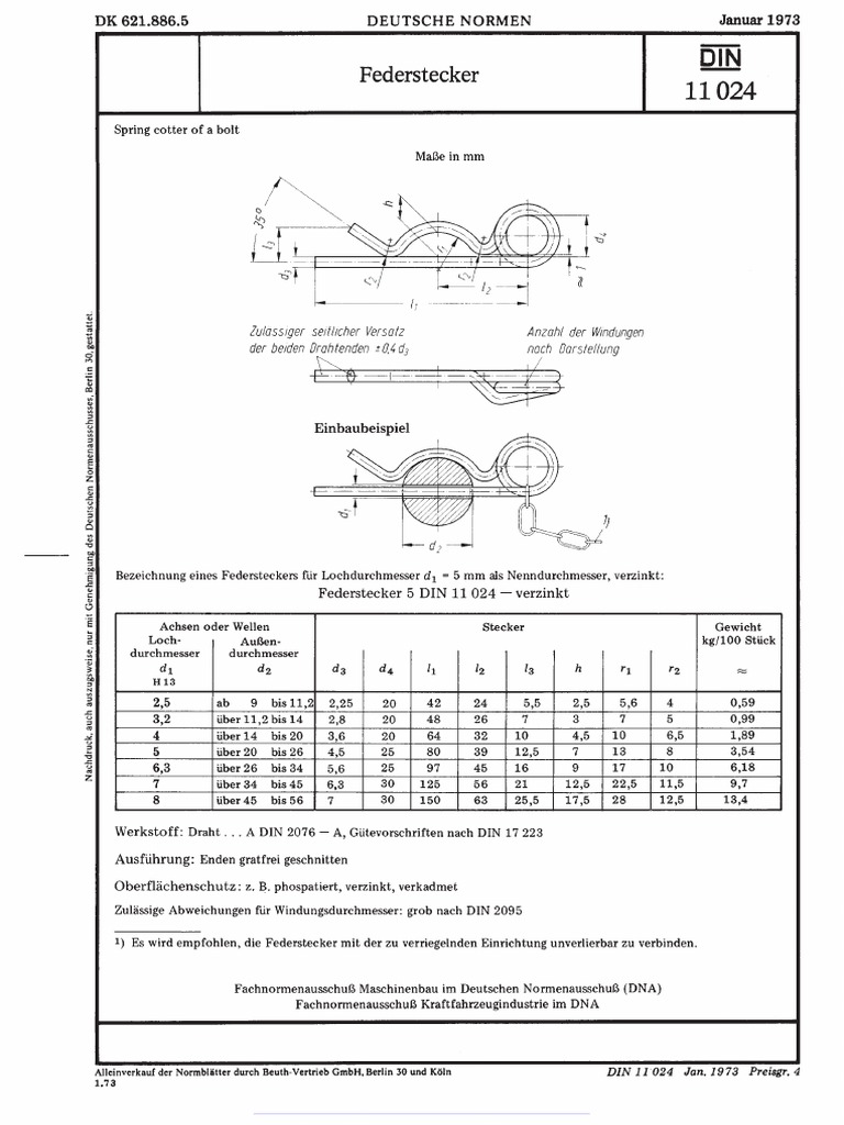 Din 11024 | PDF