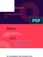Data Collection and Presentation