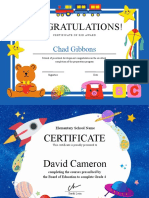 Editable Certificates