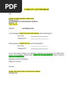 Template - Authorization DENR Online Services