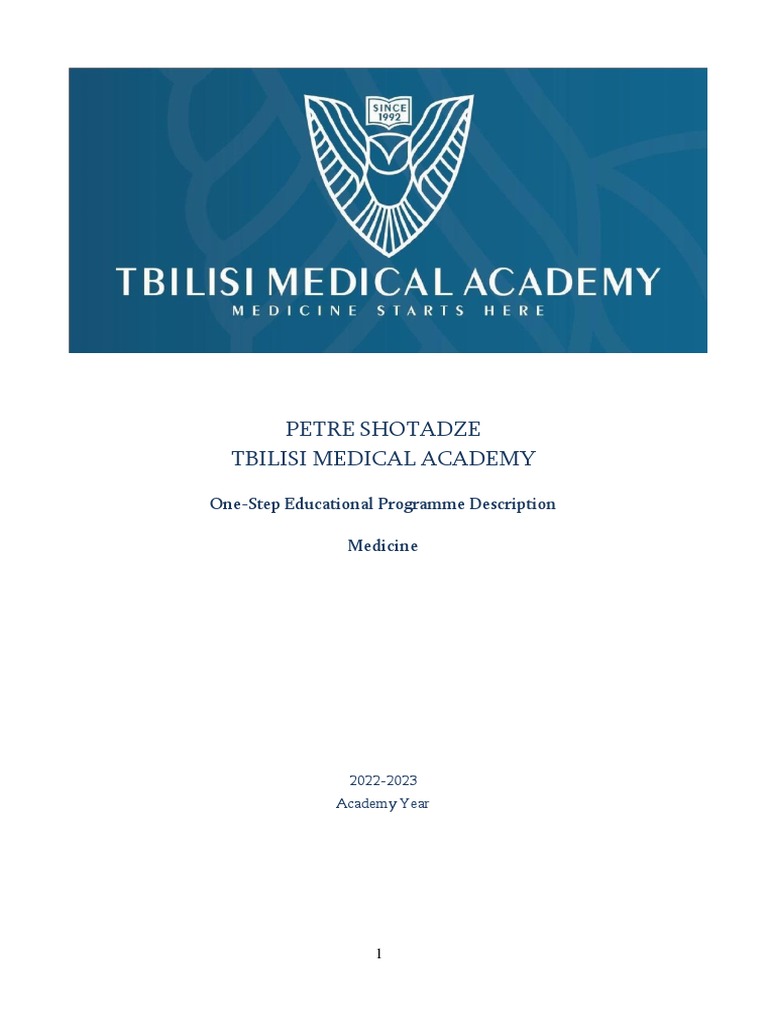TMA Medical Program Overview | PDF | Career & Growth