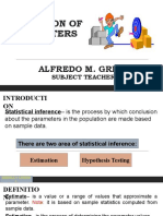 Estimation of Parameter