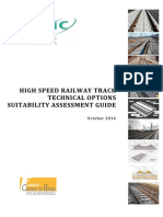 High Speed Railway Track Technical Options Suitability Assessment Guide