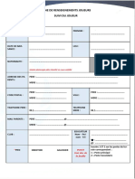 Fiche de Renseignements Joueurs LGEF