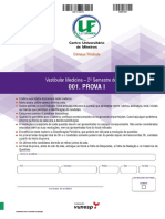 prova discursiva unifimes medicina 2023 