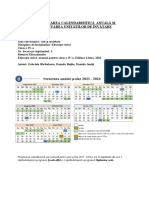 Planificarea Anuală Și Proiectarea Unităților de Învățare