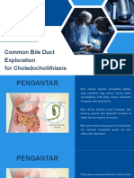 Common Bile Duct Exploration