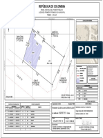 Plano Levantamiento planimetrico