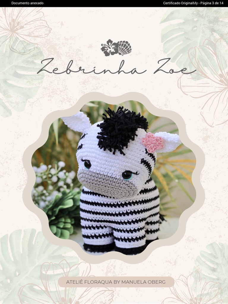 Zebrinha Zoe | PDF | Casa e Jardim