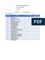 Format Laporan Mingguan SKDR