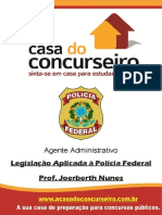 Legislação Aplicada À Polícia Federal