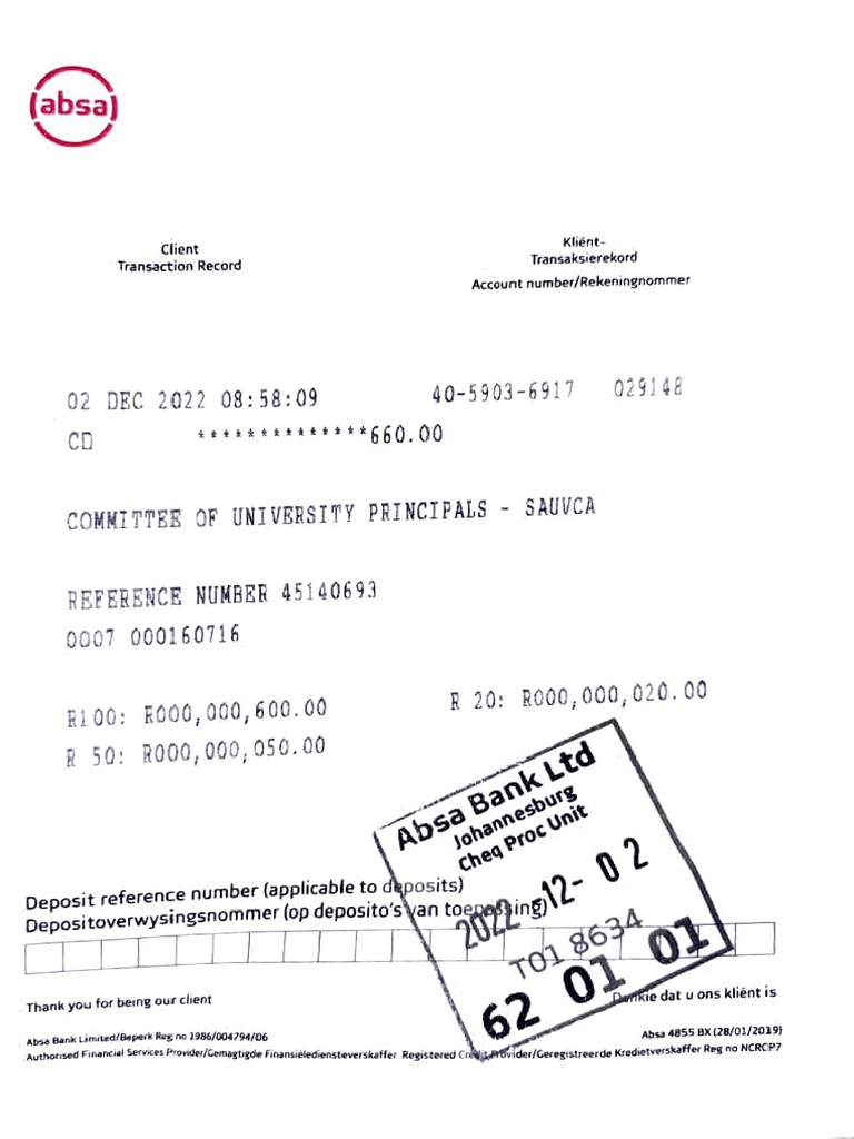 Proof of payment | PDF