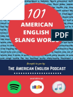 101 American English Slang Words and Expressions
