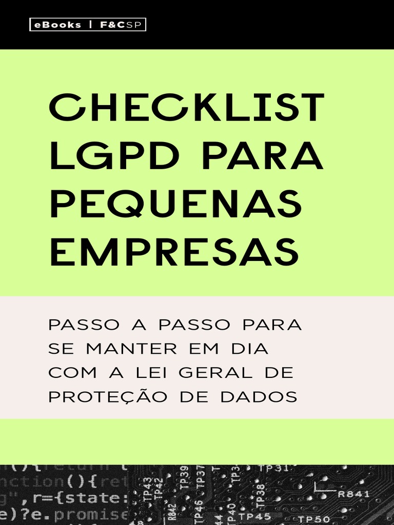 Checklist LGPD para Pequenas Empresas | PDF | Segurança de computadores ...