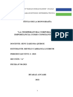 Monografìa-La Temperatura Corporal y Su Importancia Como Constante Vital