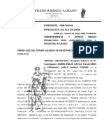 Absuelve Acusacion Se Declare Fundado Sobreseimiento Solicitado Por El Ministerio Publico Ruben Emilio Davila Villalobos Tid