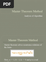 Master Theorem