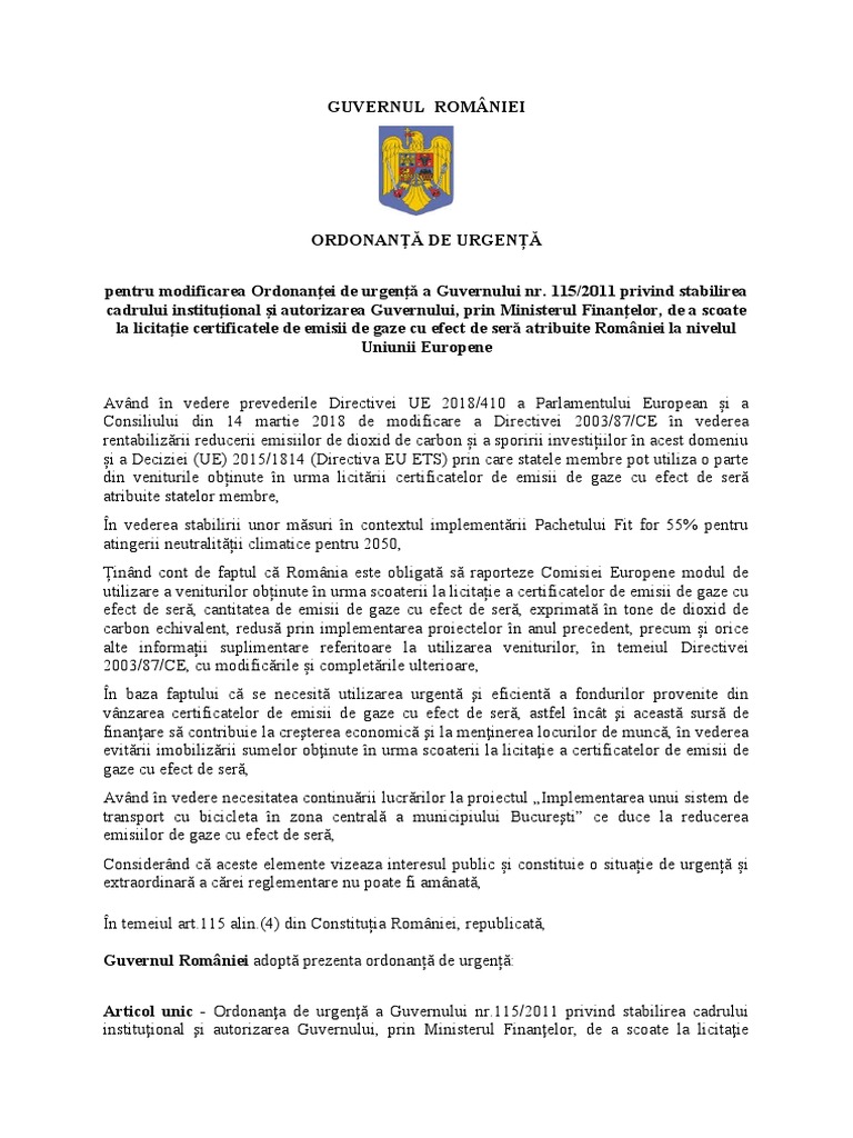 OUG 115 Finantare Proict Cluj Chitil 08 05 2023 Fără Track PDF