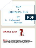 4th Lec. Pain and Orofacial Pain