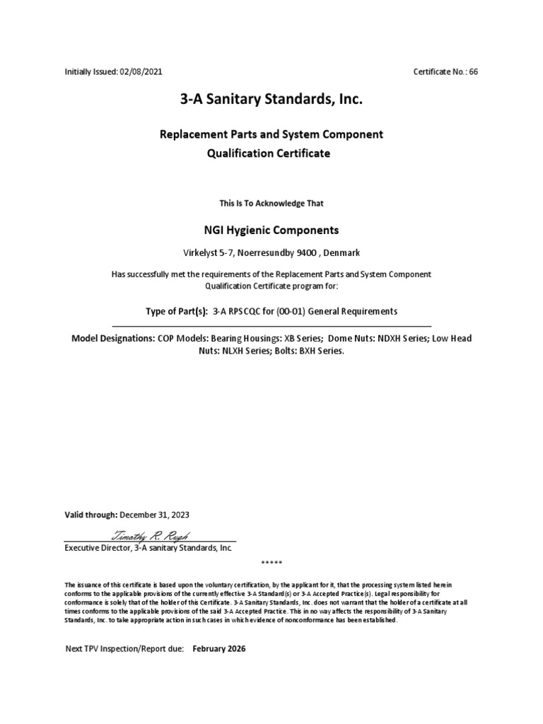 3A NGI Bearing House 2021 PDF