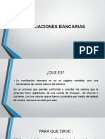 Conciliaciones Bancarias