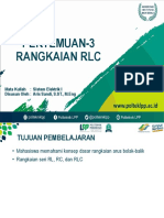 Pertemuan 3 - Rangkaian RLC