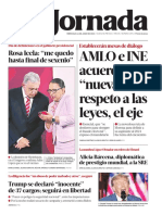 2023 06 14 AMLO e INE Acuerdan Nueva Era Respeto A Las Leyes El Eje