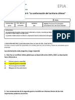 Prueba Unidad 1 - Segundo Ciclo - Estudios Sociales - Respuestas