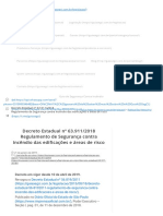 Decreto Estadual nº 63.911_2018Regulamento de Segurança contra Incêndio das edificações e áreas de risco - Guia SegCI