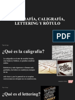 LETRAS Tipos de