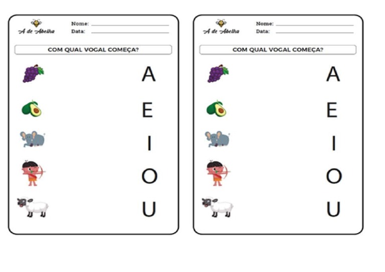 Aeiou Vogais | PDF