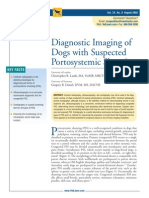 Diagnostic Imaging of Dogs With Suspected Por To Systemic Shunting