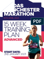 Adidas Manchester Marathon 2023 Training Plan Advanced