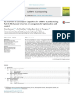 An Overview of Direct Laser Deposition For Additive Manufacturing - Part II