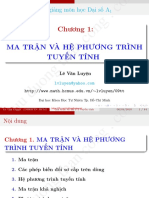 Dai So Tuyen Tinh Le Van Luyen Ch1 Ma Tran (Cuuduongthancong - Com)