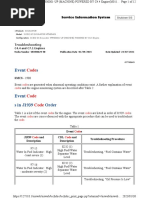 Caterpillar Diagnostic Code List | PDF | Throttle | Fuel Injection