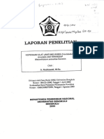 Laporan Kepekaan Terhadap Lingkungan