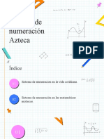 Sistema de Numeracion Azteca