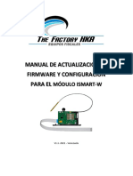 Manual de Actualizacion de Firmware y Configuración para El iSmart-W