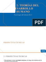 Semana 2 y 3. Perspectivas Teóricas Del Desarrollo Humano I